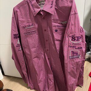 really nice in new condition gehuine rodeo contestant shirt